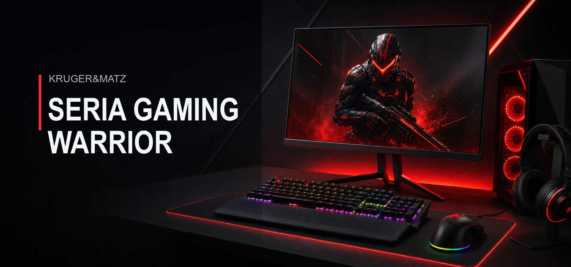Seria gaming Warrior Kruger&Matz Seria gaming Warrior Kruger&Matz