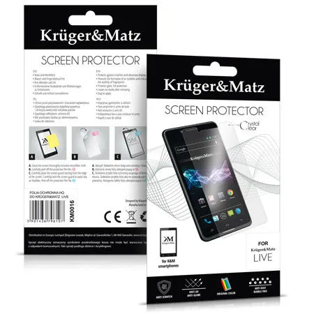 Folie Protectie HQ Kruger&Matz Live