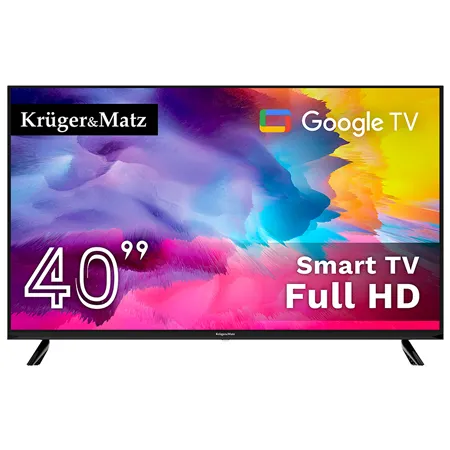 Google Smart TV 40 Inch 101CM H265 HEVC Kruger&Matz