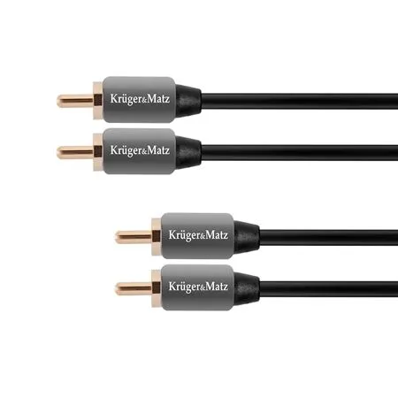 Cablu 2RCA-2RCA 1.0M Kruger&Matz