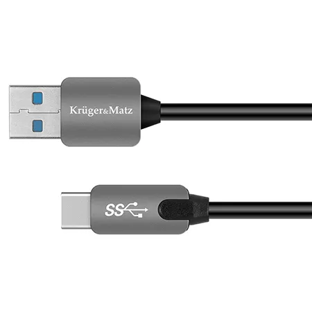 Cablu USB 3.0 Tata - USB Tata Tip C 0.5M Kruger&Matz