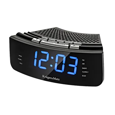 Radio cu Ceas Dual Alarm Kruger&Matz