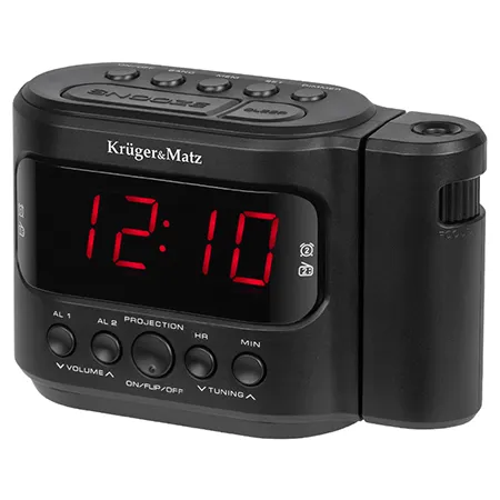 Aparat Radio AM FM Proiectie Ceas Kruger&Matz
