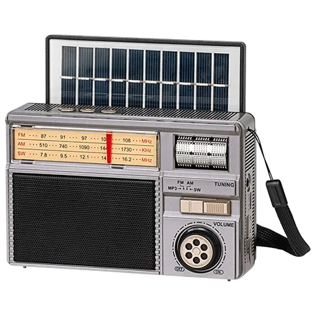 Radio Portabil Analog Incarcare Solara Kruger&Matz