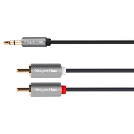 Cablu Jack 3.5 - 2RCA 1.8M Basic K&M