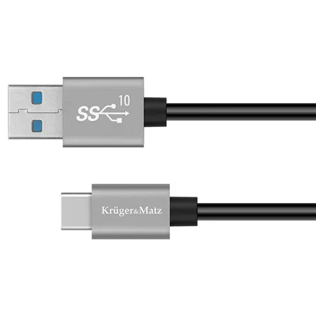 Cablu USB - Tip C 10 Gbps 15 W 1M Kruger&Matz