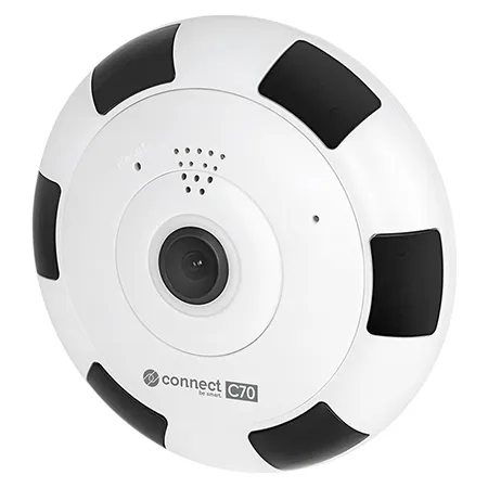 Camera Wifi Connect C70 Tuya Fisheye Kruger&Matz