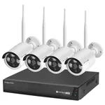 Set NVR Supraveghere Video Wifi 4 Camere Tuya Wi-Fi 6