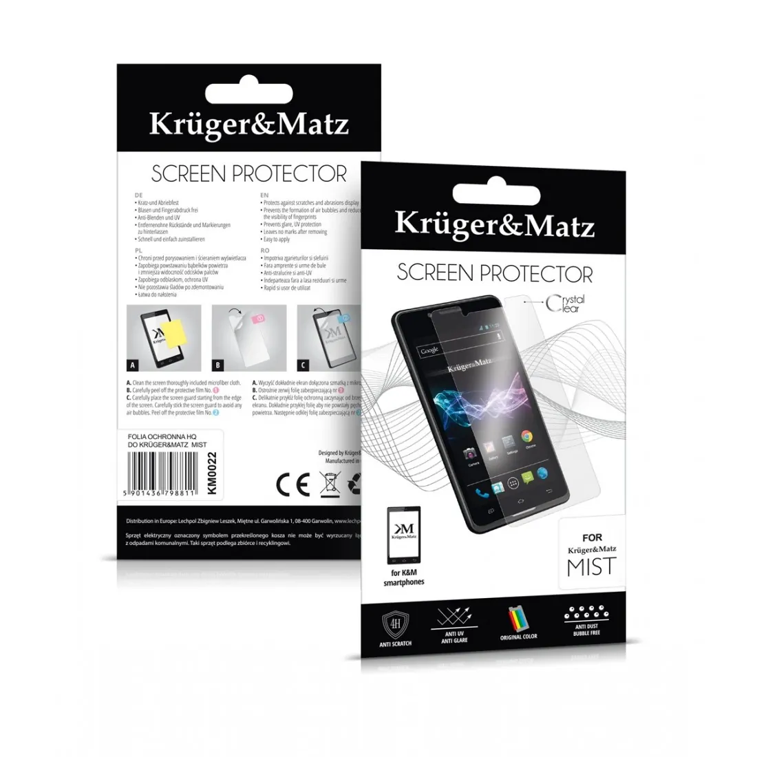 Folie Protectie HQ Kruger&Matz Mist