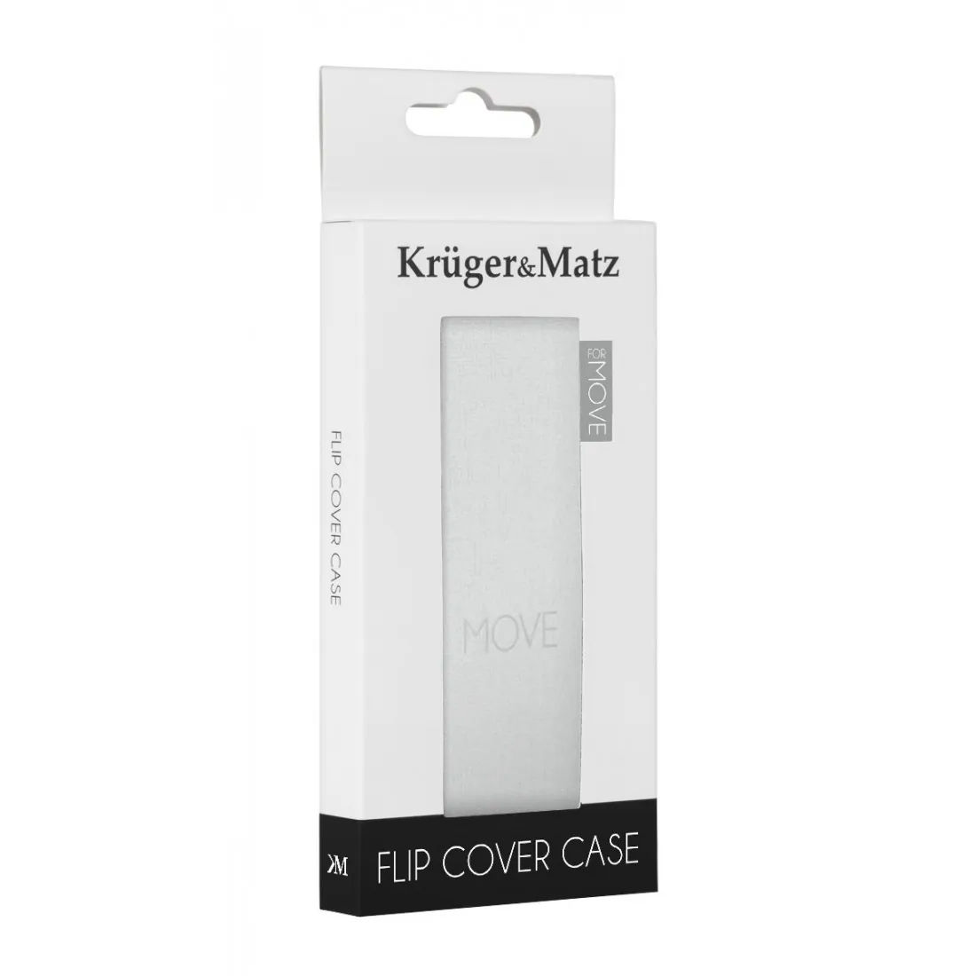 Flip Cover Alb Move Kruger&Matz