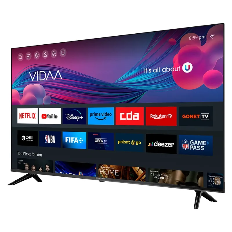 TV Ultrahd 4K 55 Inch 140CM Smart Vidaa Kruger&Matz