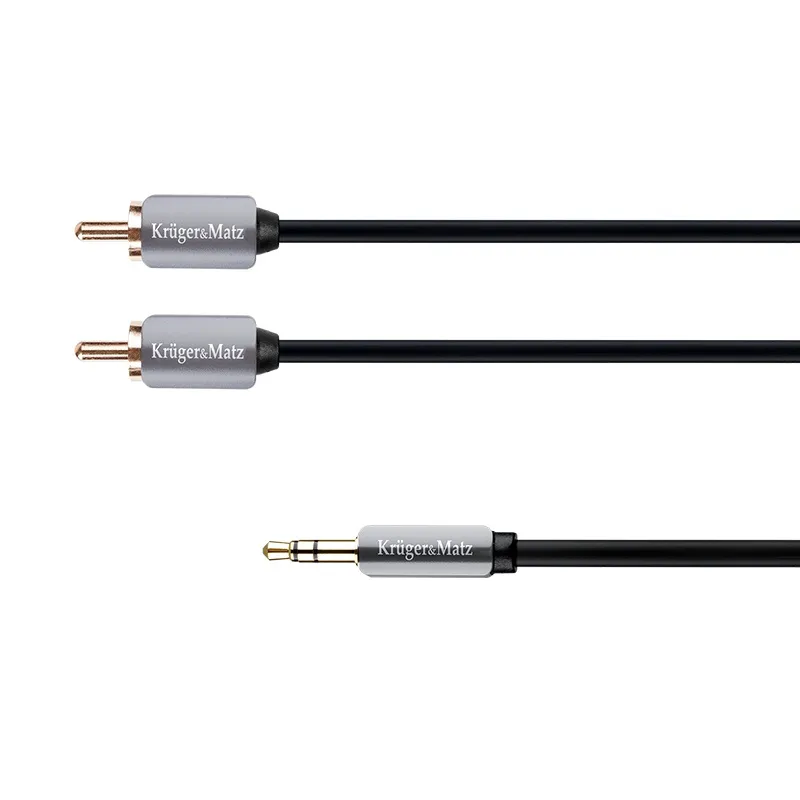 Cablu 3.5-2RCA 3.0M Kruger&Matz