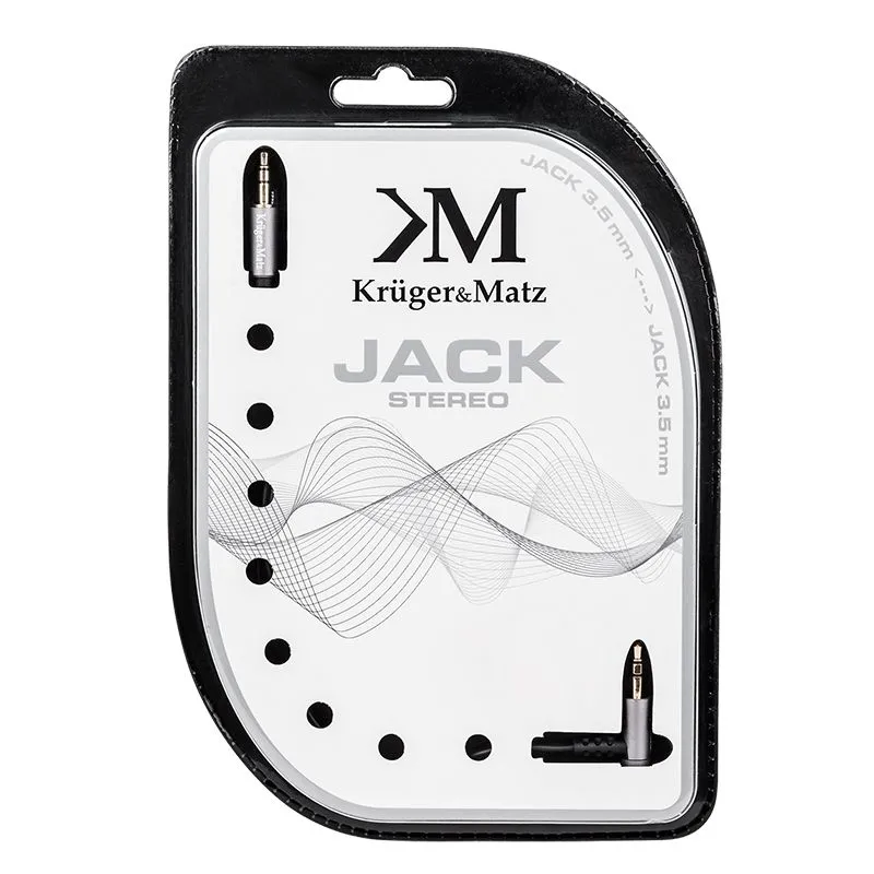 Cablu 3.5-3.5 90G 1.0M Kruger&Matz