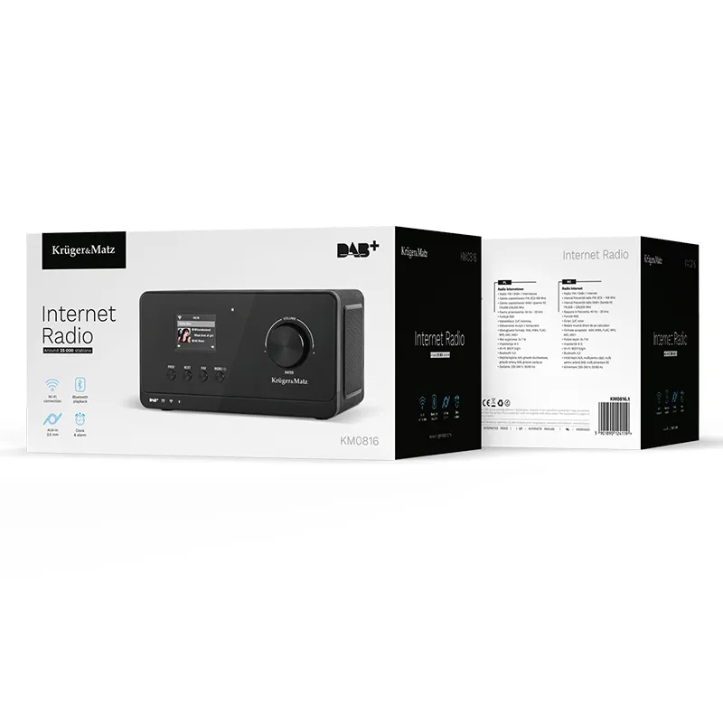 Aparat Radio Internet DAB+ Kruger&Matz