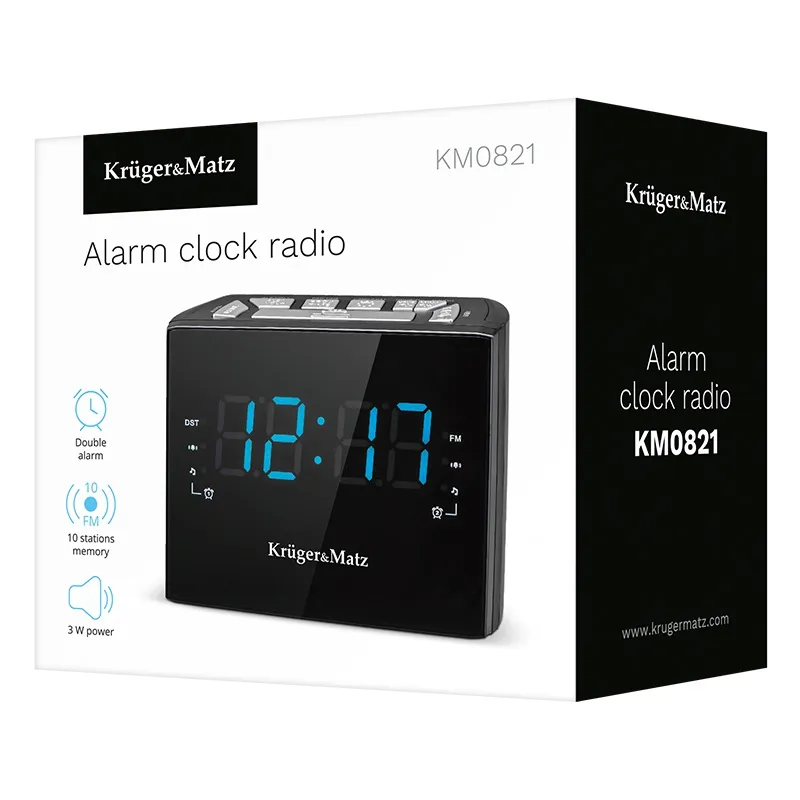 Radio cu Ceas Desteptator Kruger&Matz