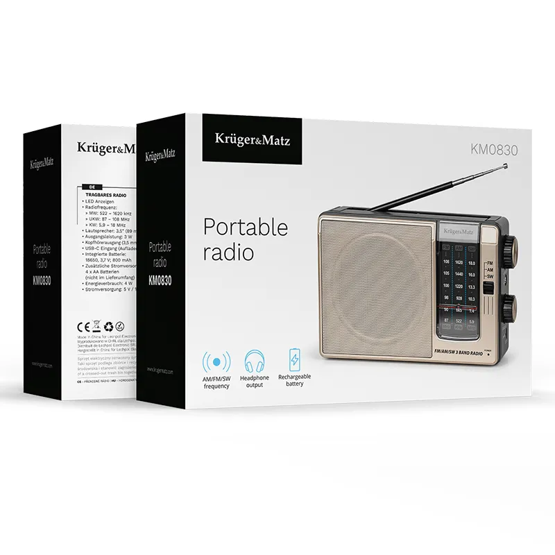 Radio Portabil Analog Kruger&Matz