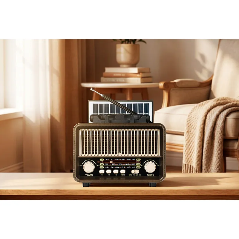 Radio Portabil Analog Incarcare Solara Kruger&Matz