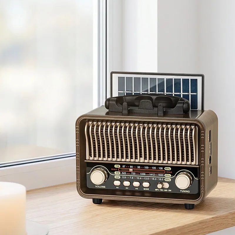 Radio Portabil Analog Incarcare Solara Kruger&Matz