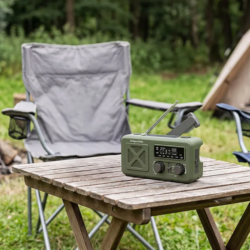 Radio Multifunctional Solar 2000MAH Kruger&MA