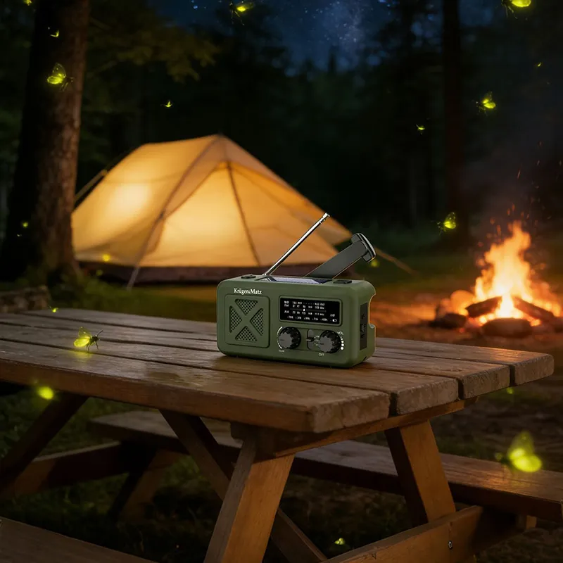 Radio Multifunctional Solar 2000MAH Kruger&MA