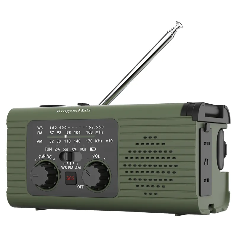 Radio Multifunctional Solar 5000MAH Kruger&MA