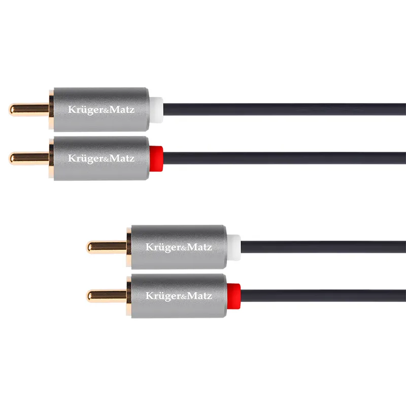 Cablu 2RCA - 2RCA 1.8M Basic K&M