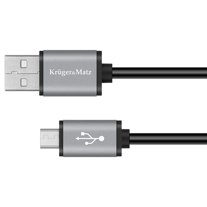 Cablu USB - Micro USB 0.2M Basic K&M