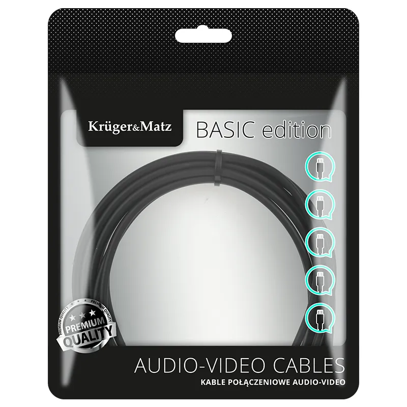 Cablu USB - Micro USB 0.2M Basic K&M