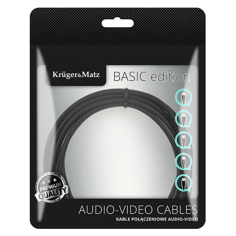 Cablu USB Tip C- Tip C 2.5M Kruger&Matz