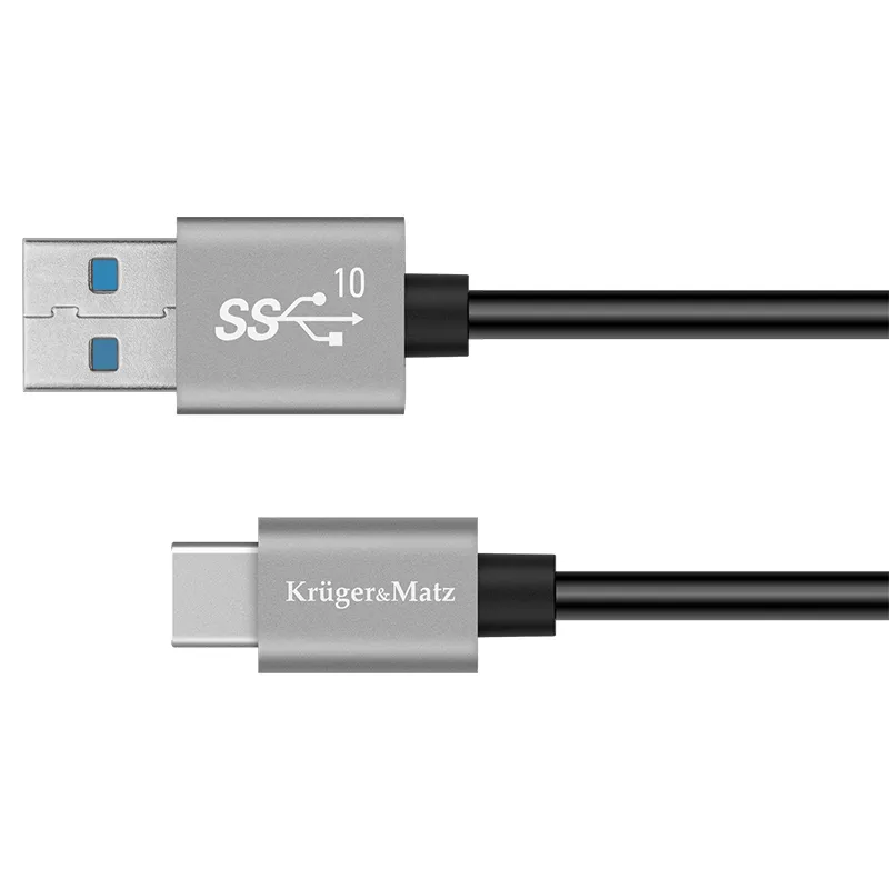 Cablu USB - Tip C 10 Gbps 15 W 1M Kruger&Matz