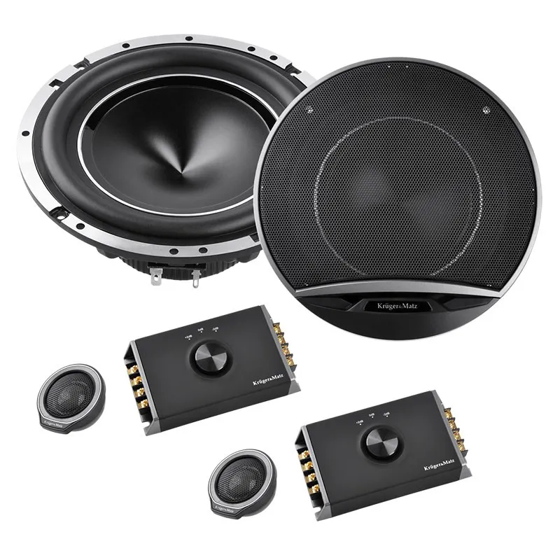 Set Difuzoare Auto 6.5 Inch Tweetere Filtre K&M