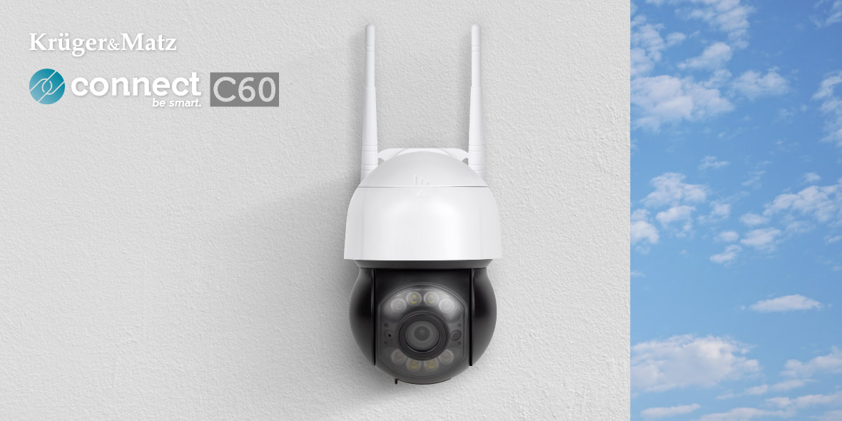 Camera Wi-Fi pentru exterior Kruger&Matz Connect C60