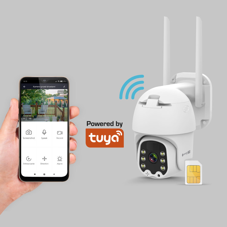 Camera cu card SIM
