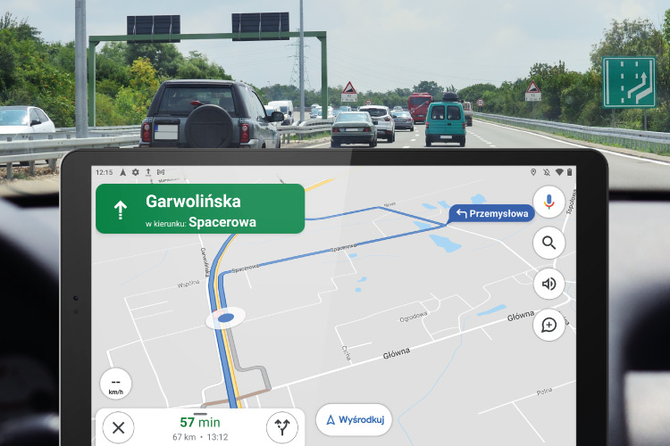 Tableta cu GPS