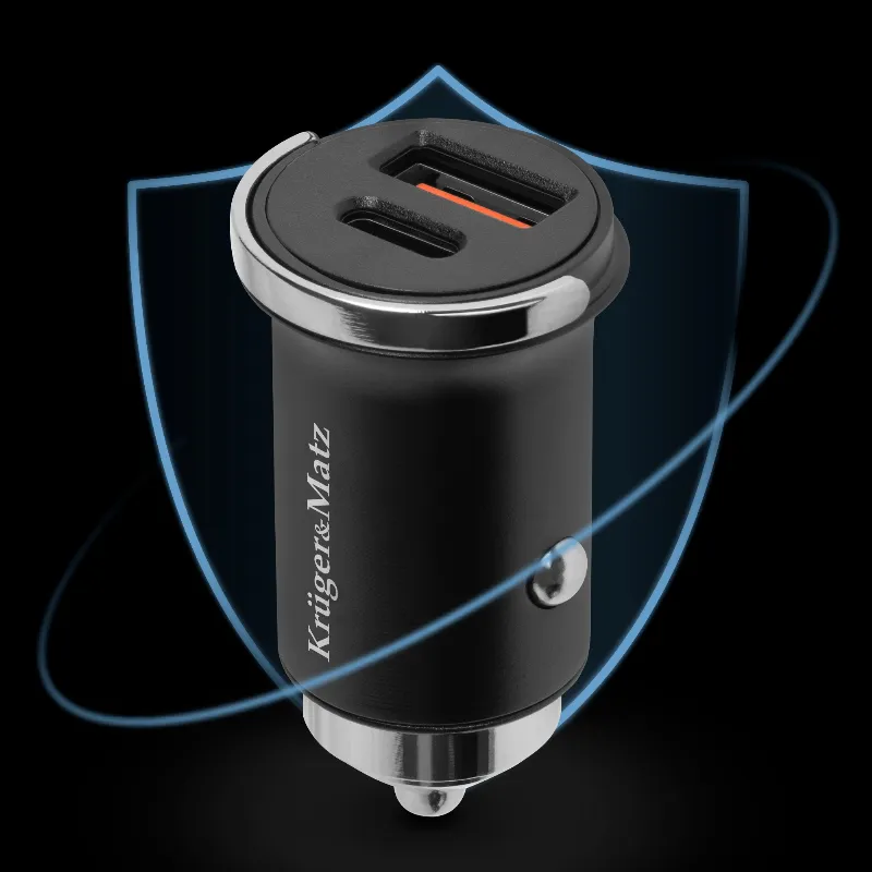 Incarcator Auto USB / Type C QC PD 30W Kruger&Matz