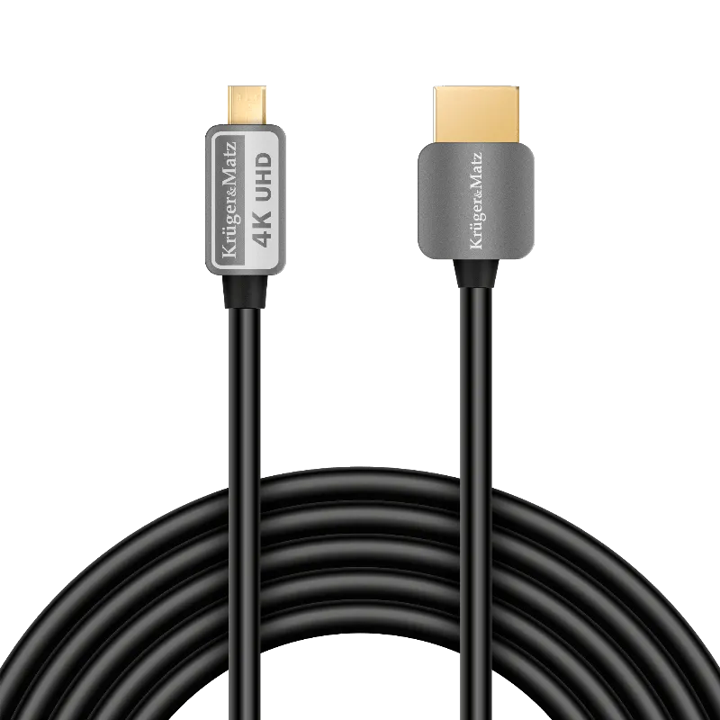 Cablu  HDMI A-HDMI D 3.0M Kruger&Matz