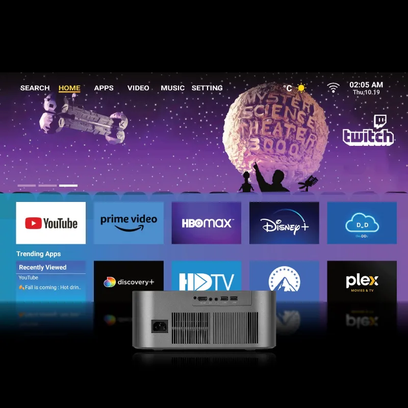 Videoproiector LED Fullhd V-LED100 Kruger&Matz