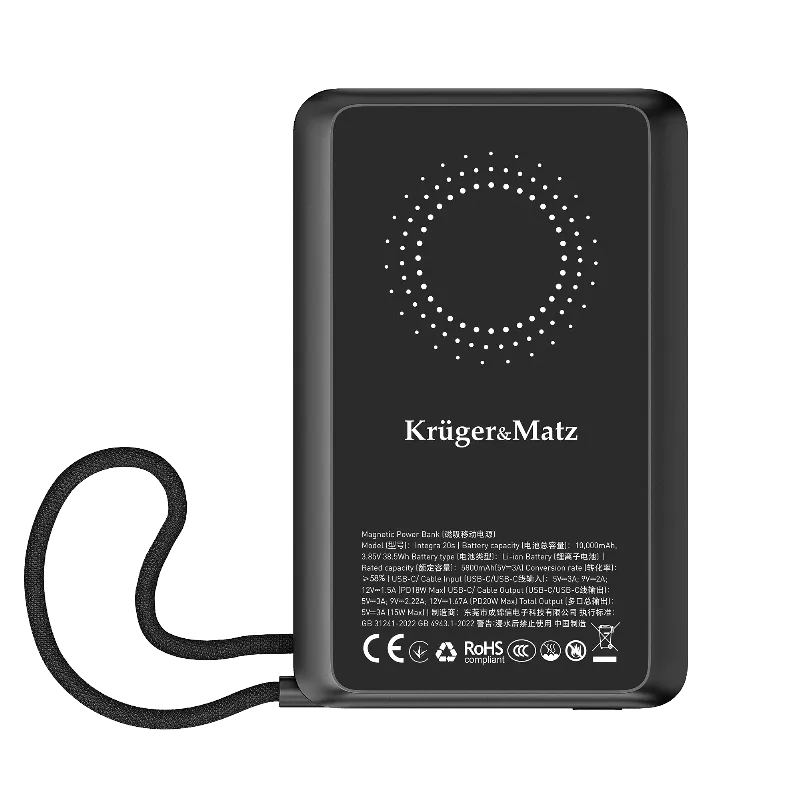 Power Bank 10000 MAH Li-Pol Certified Ccc Asia KM