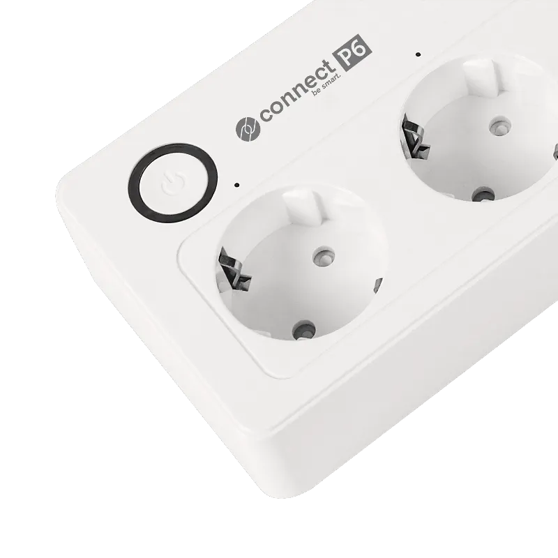 Prelungitor Smart 4 Prize Schuko 4 USB Connect P6 Tuya