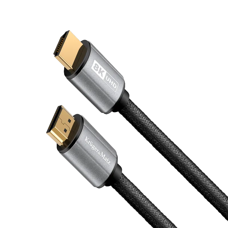 Cablu HDMI - HDMI 8K V 2.1 0.9M Kruger&Matz