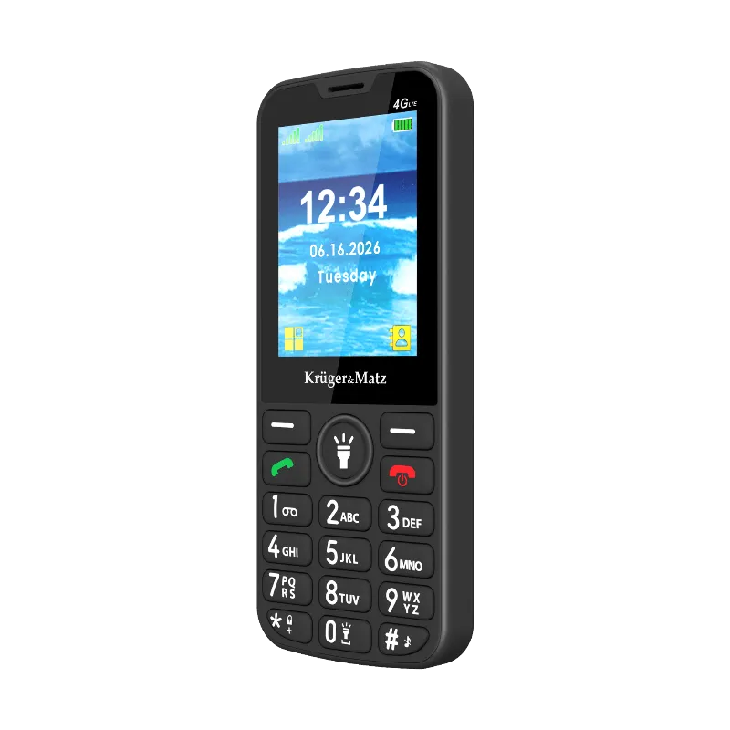 Telefon GSM Seniori 4G Buton SOS Kruger&Matz