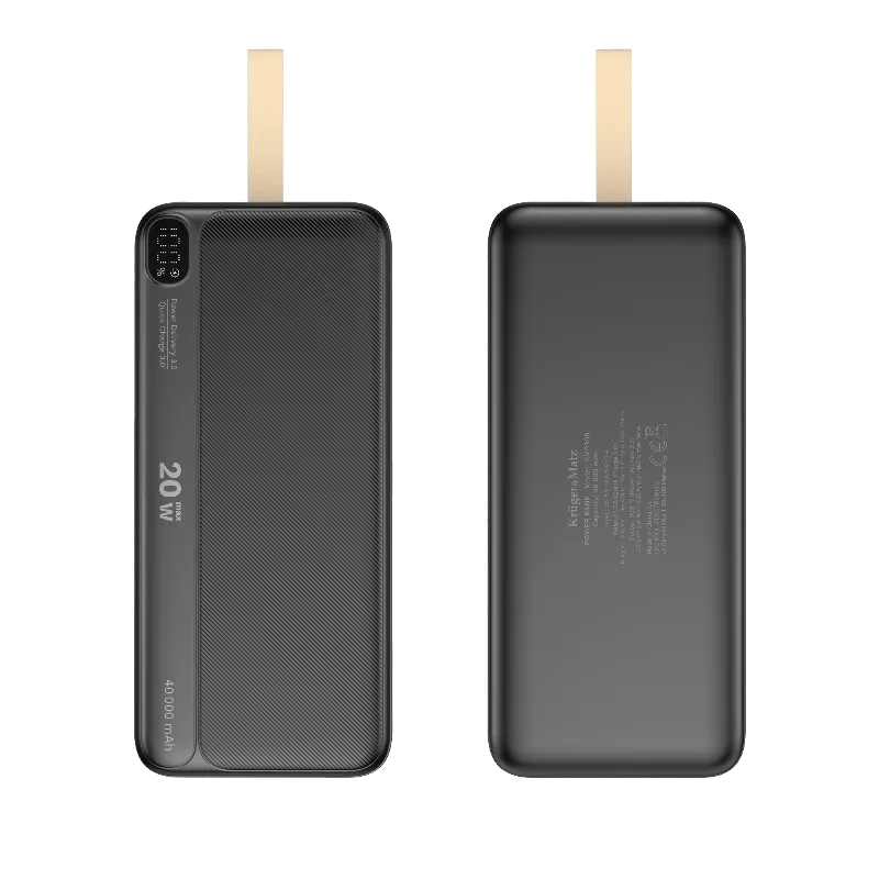 Power Bank 40000MAH Li-Ion QC PD Kruger&Matz