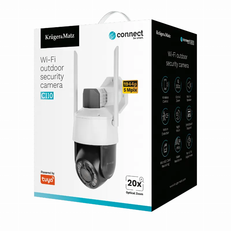 Camera Wifi Connect C110 Tuya Kruger&Matz