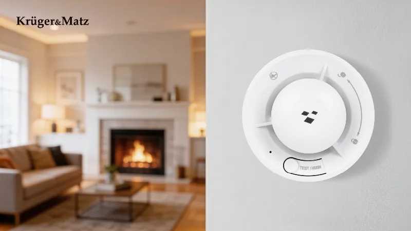 Senzor Smart Wi-Fi Fum Tuya Kruger&Matz
