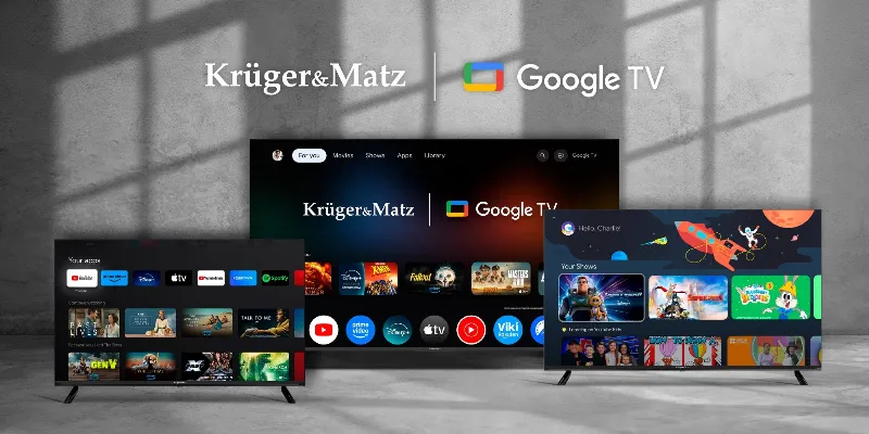 Google Smart TV 5.0 43 Inch 108CM H265 Kruger