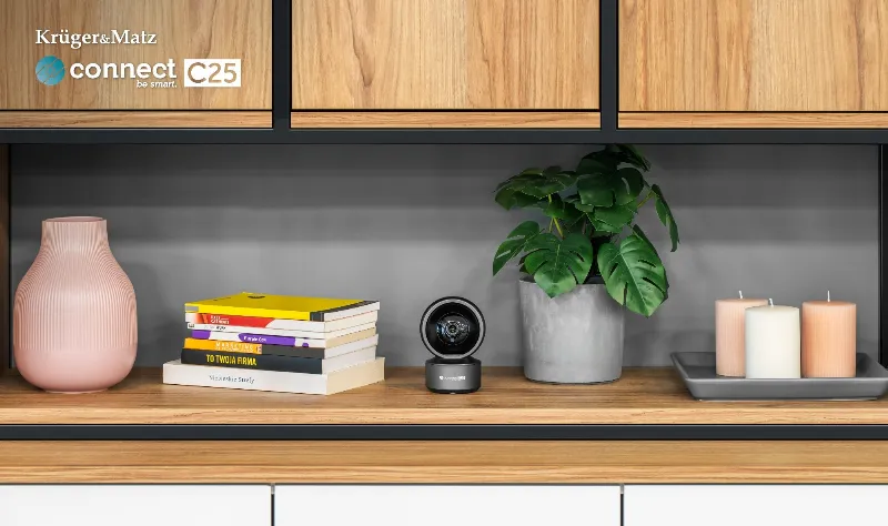 Camera IP Interior 2K Connect C25 Tuya Kruger&Matz