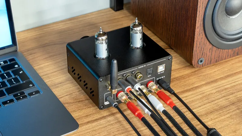 Amplificator Stereo Lampi 6K4 2X100W A60 Kruger&Matz