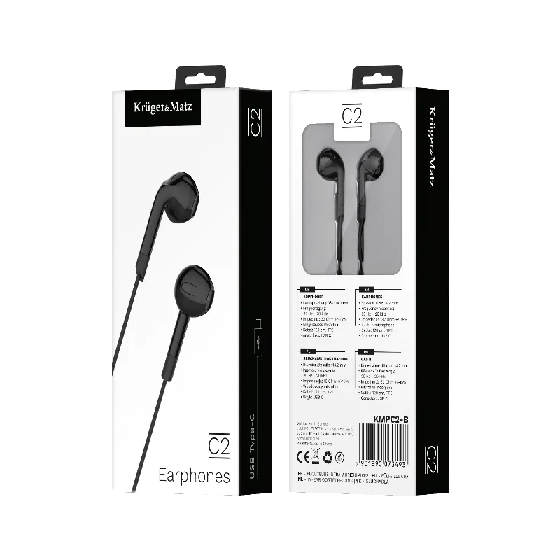 Casti in-Ear cu Microfon Kruger&Matz