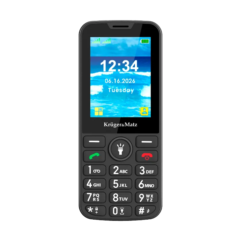 Telefon GSM Seniori 2G Buton SOS Kruger&Matz