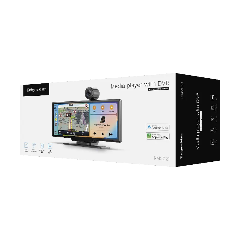 Statie Multimedia Android Auto Apple Car Kruger&Matz